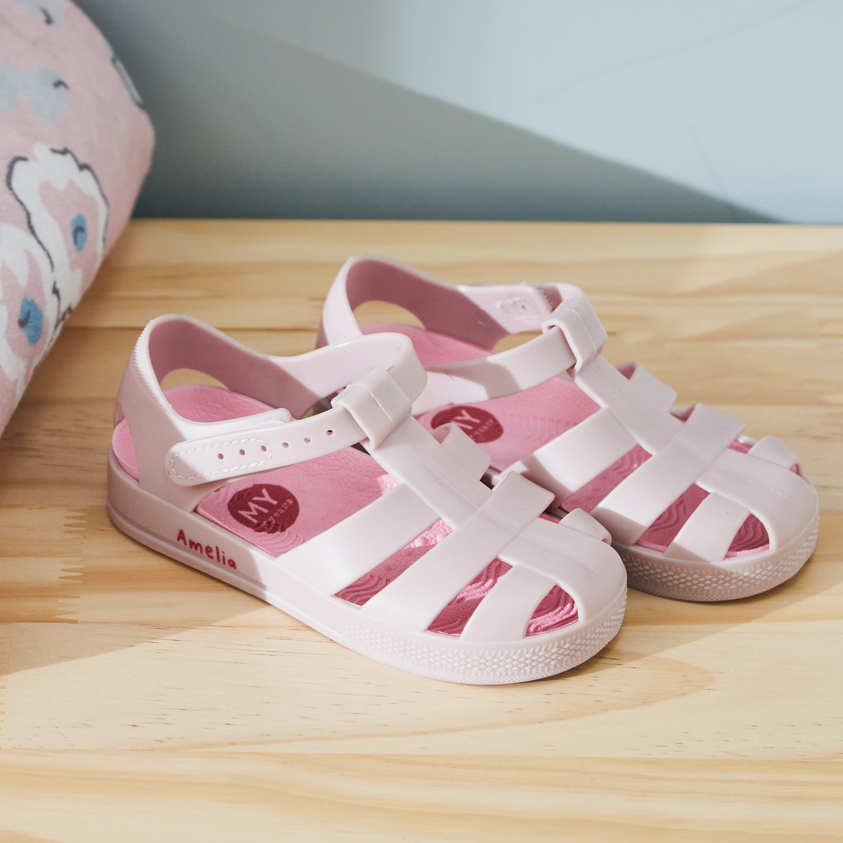 Personalised Toddler Jelly Shoes