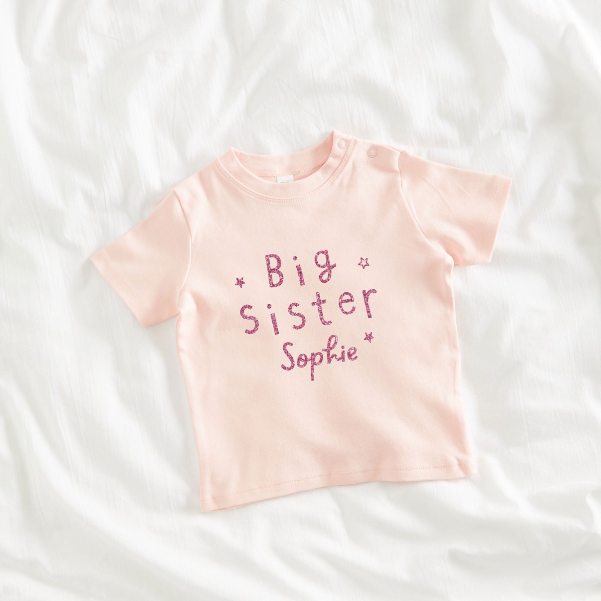 Personalised Big Sister T-Shirt