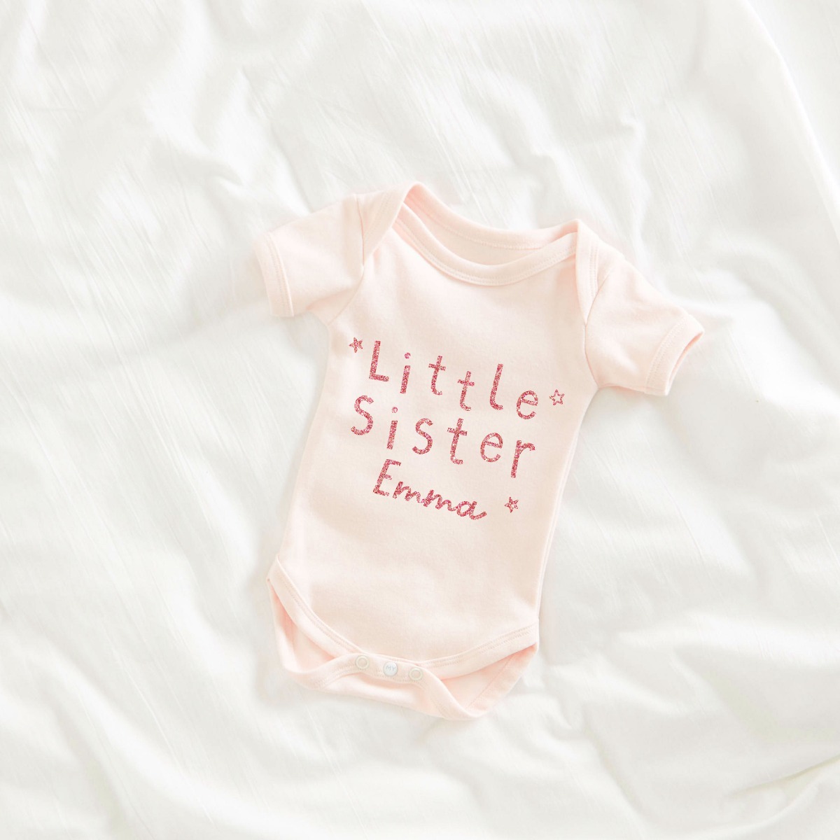 Personalised Little Sister Bodysuit