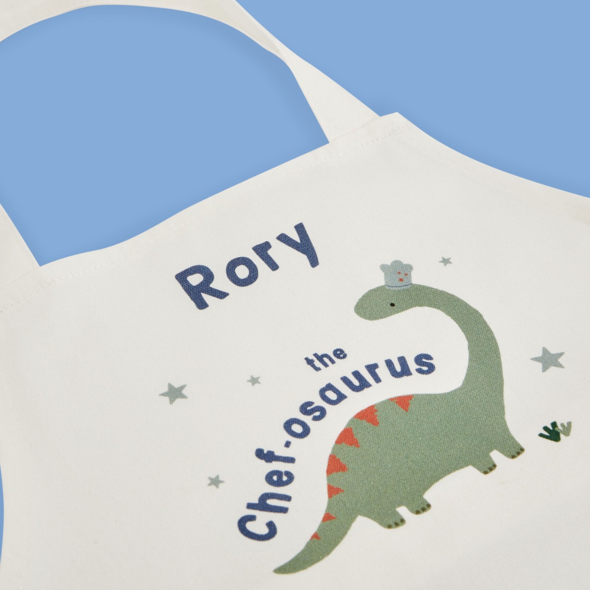 Personalised Dinosaur Design Children’s Apron