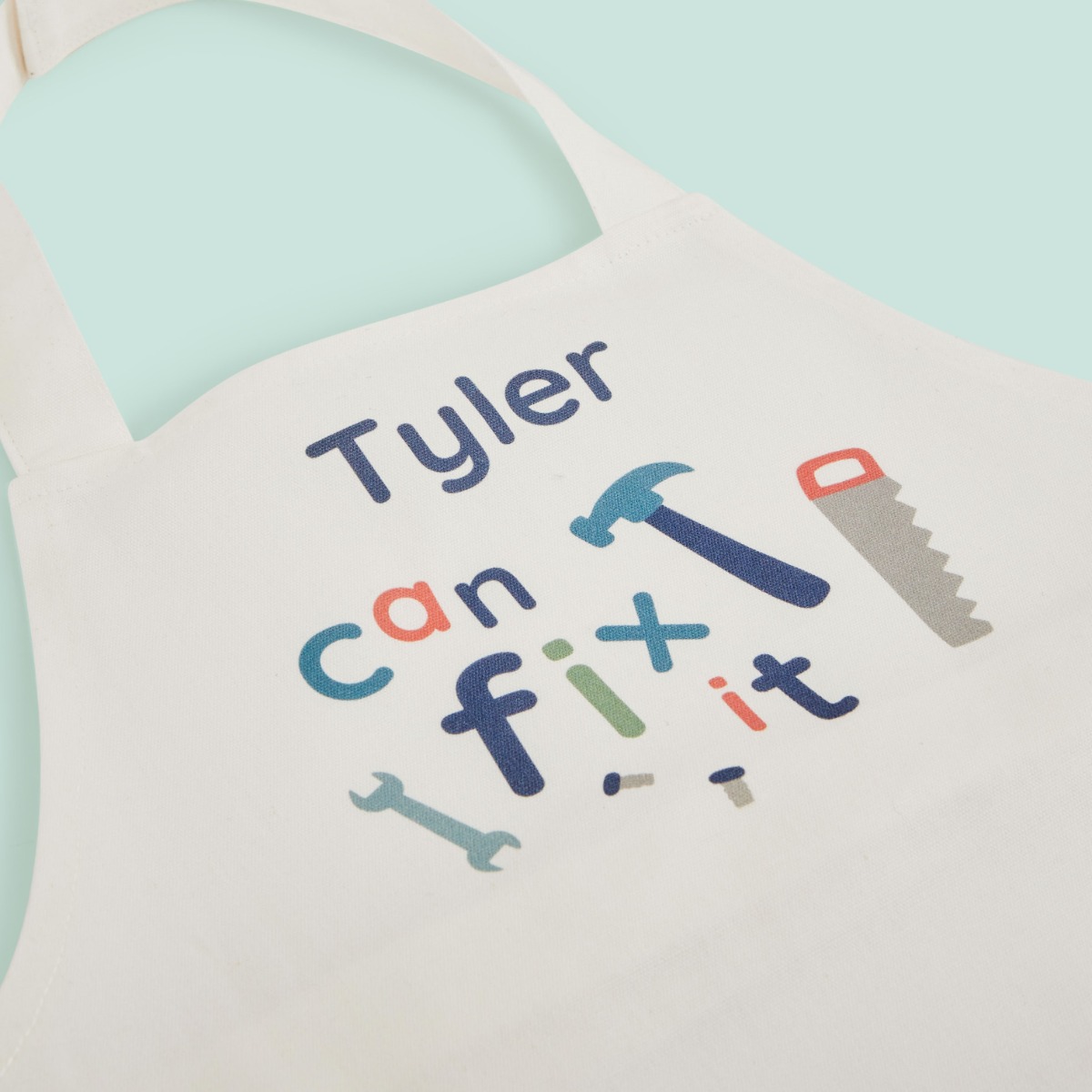 Personalised Tool Design Children’s Apron