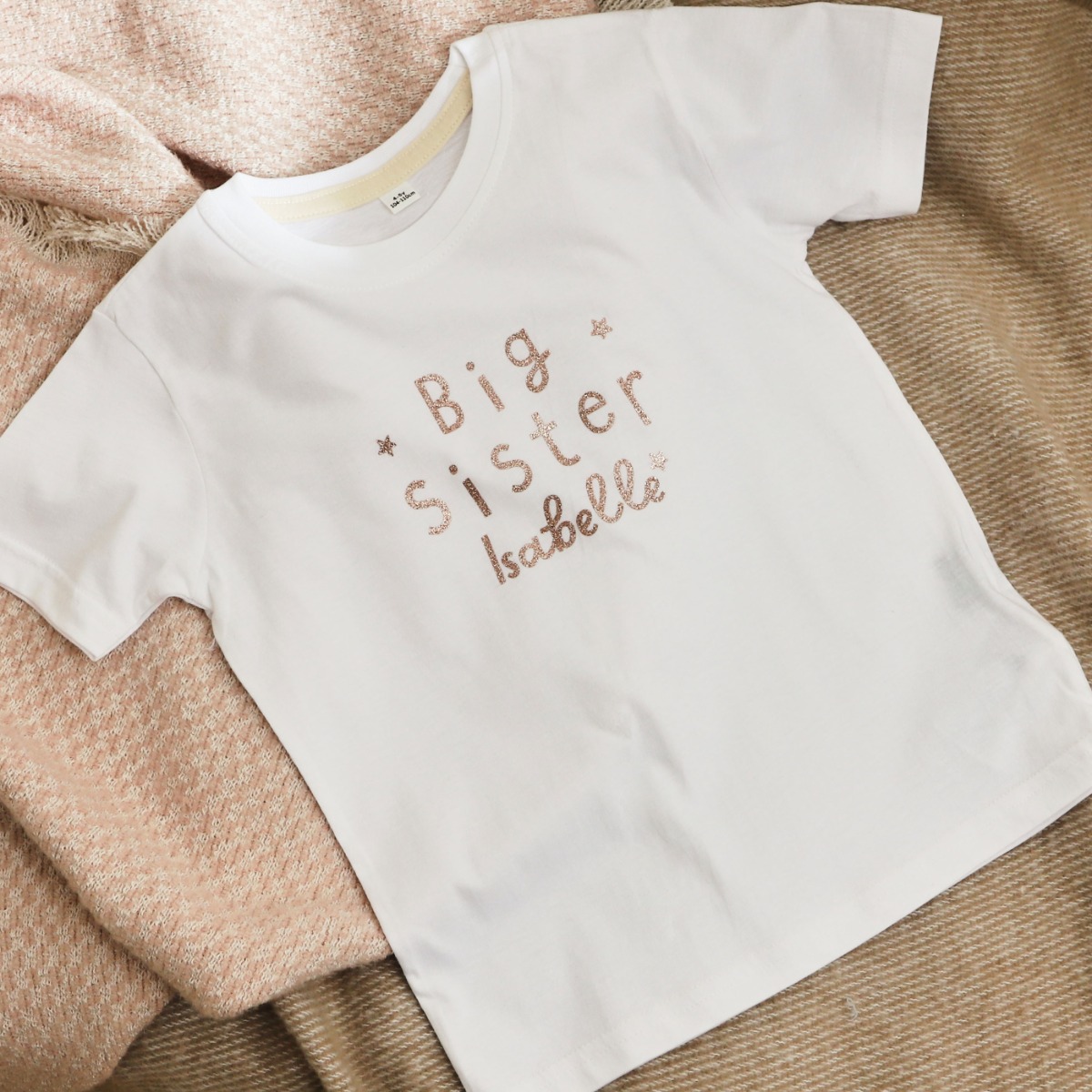 Personalised Big Sister T-Shirt