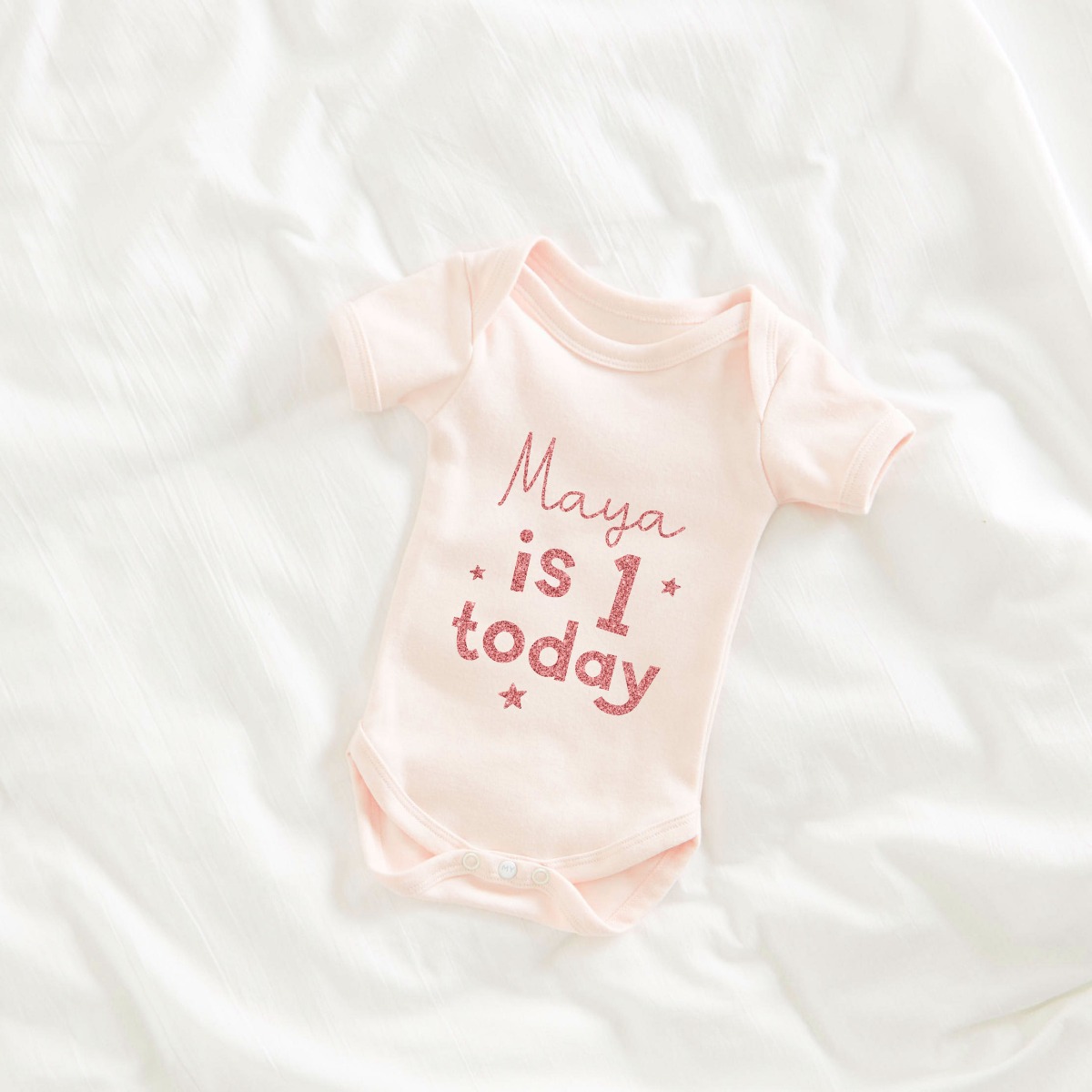 Personalised 1st Birthday Bodysuit