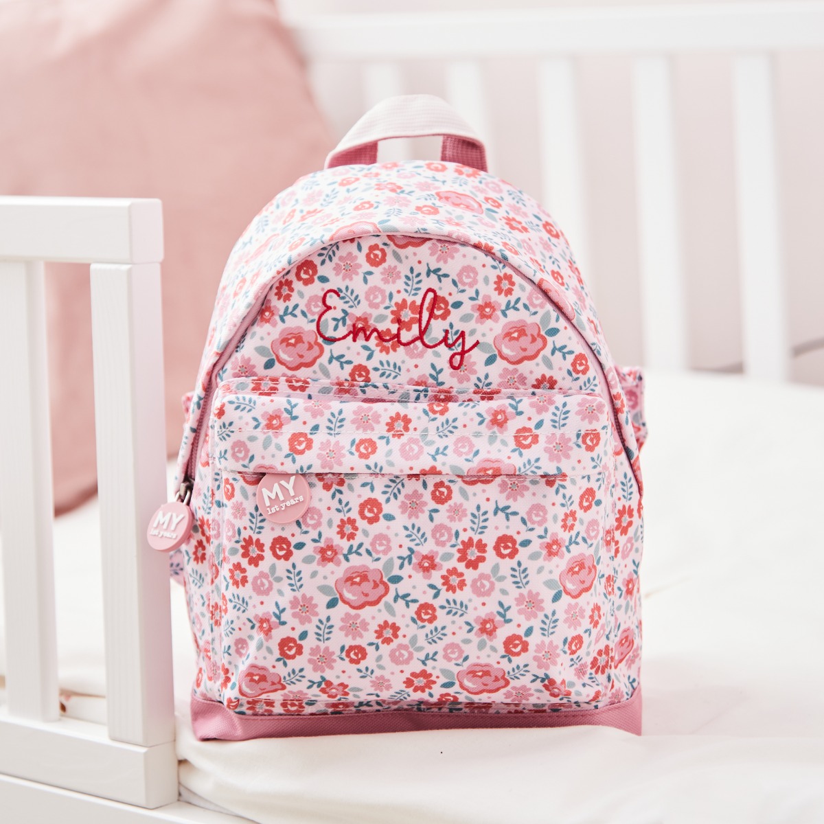 Personalised Ditsy Print Classic Mini Backpack