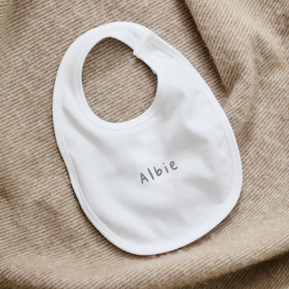 Personalised Bold Name Bib