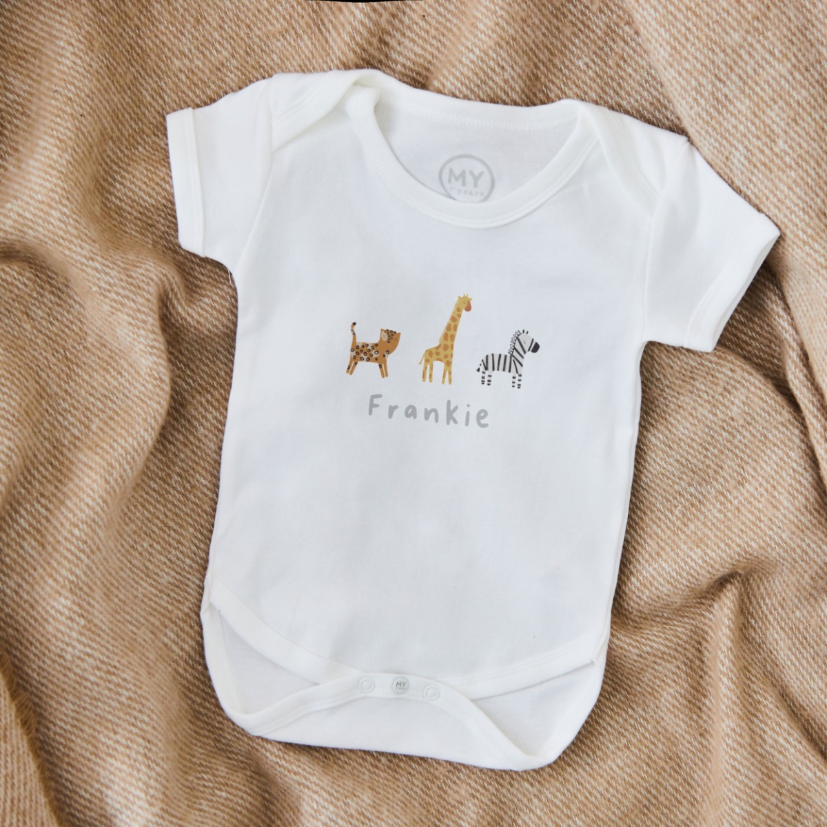 Personalised Safari Bodysuit