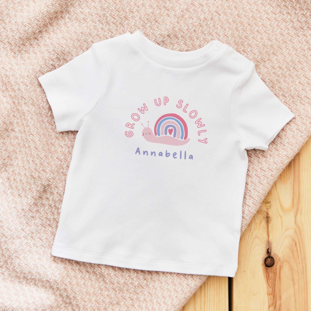 Personalised Snail T-Shirt