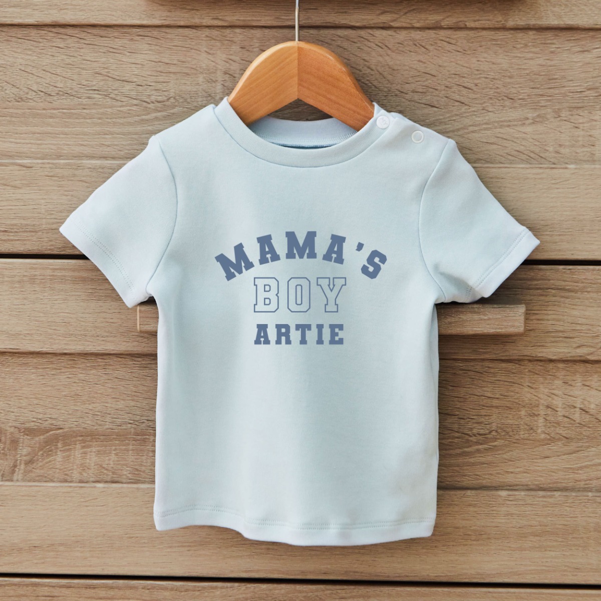 Personalised Mama’s Boy T-Shirt