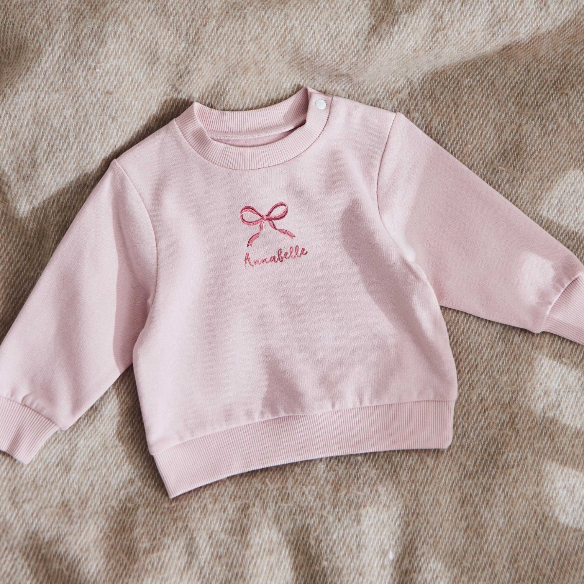 Personalised Bow Sweatshirt