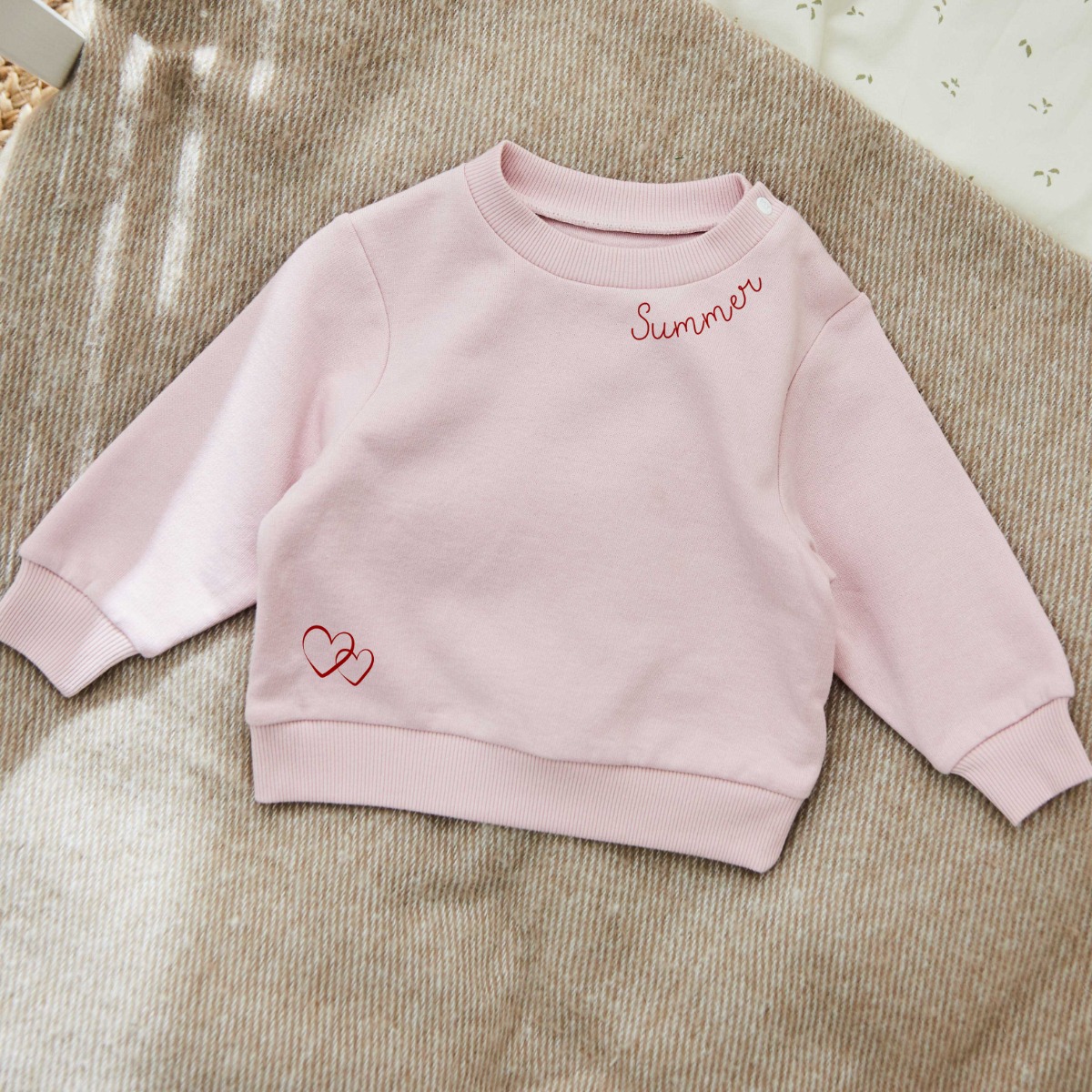 Personalised Heart Duo Sweatshirt