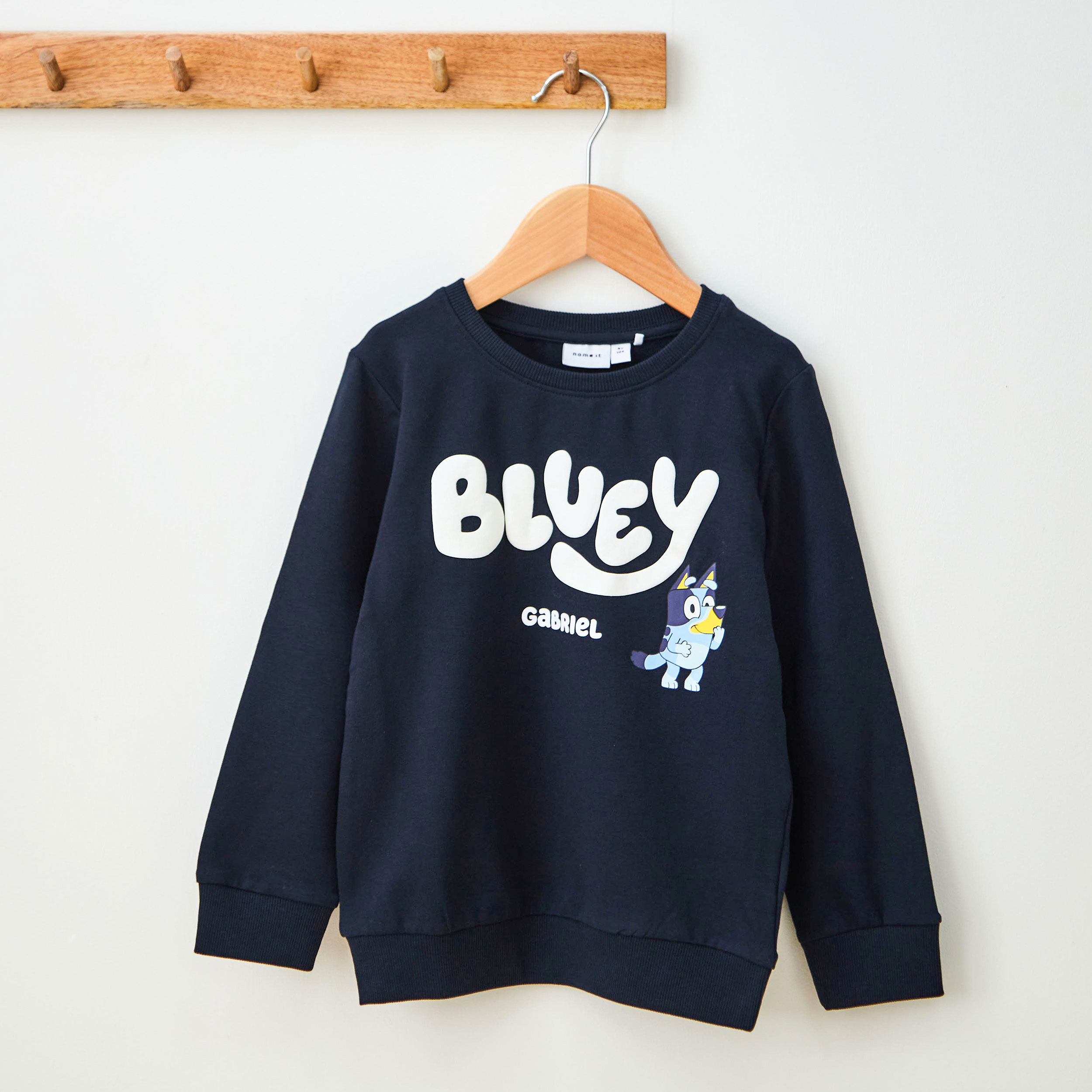 Personalised Bluey Dark Sweatshirt