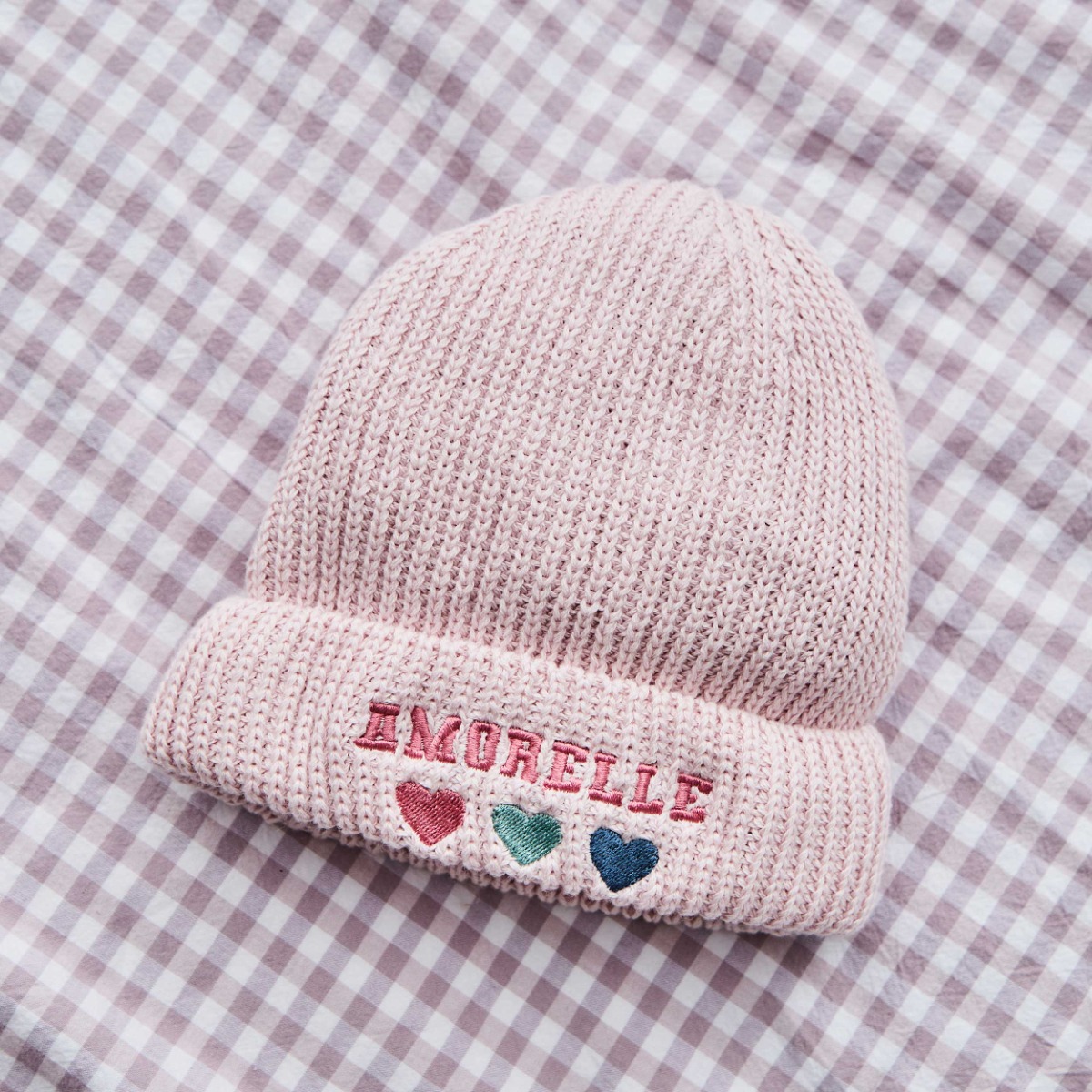 Personalised Heart-Design Beanie