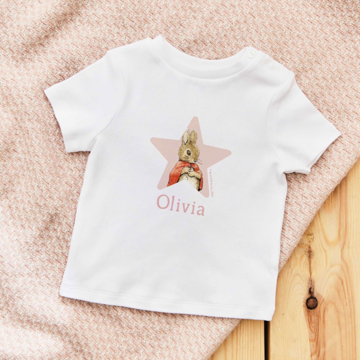 Personalised Flopsy Bunny T-Shirt