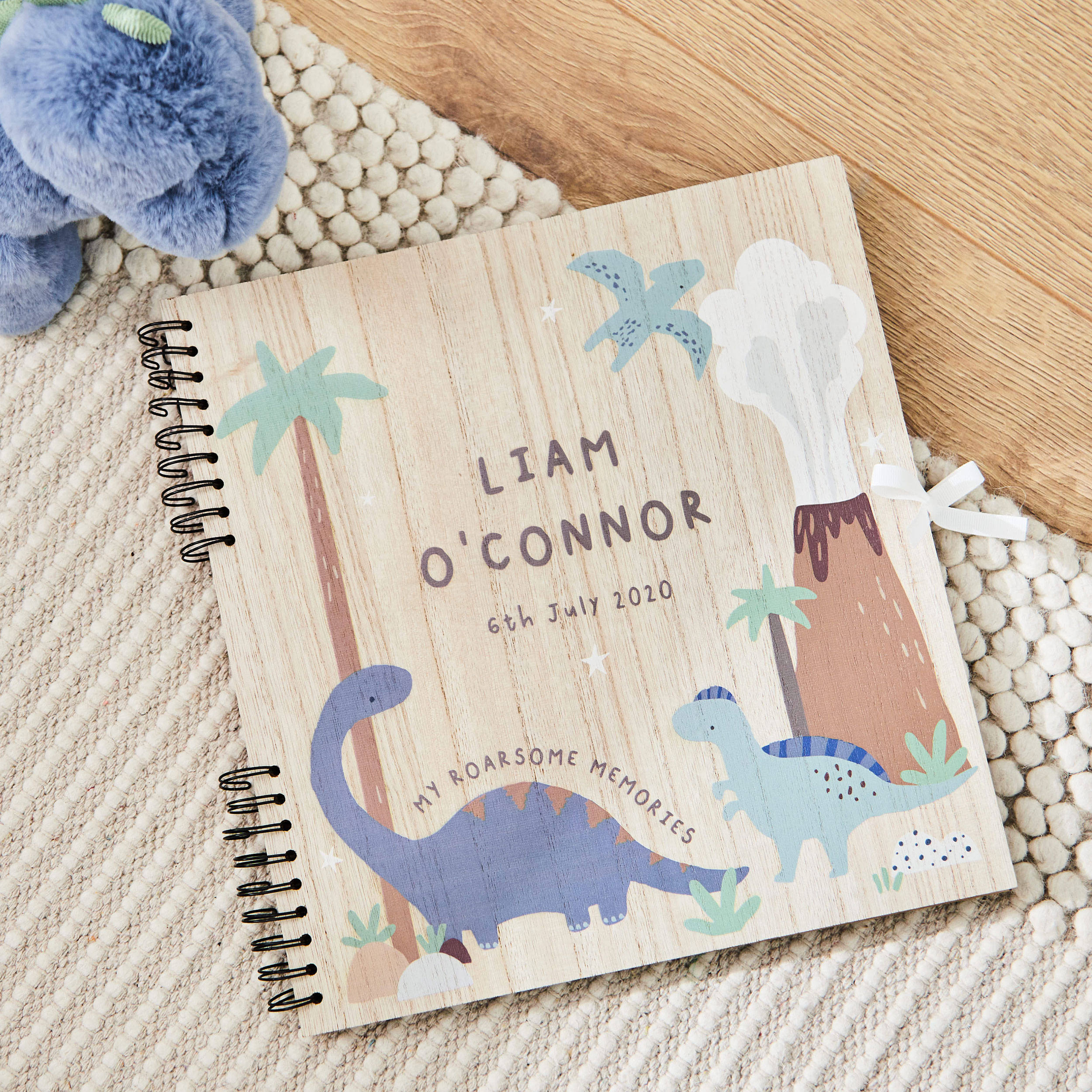 Personalised My Roarsome Memories Scrapbook