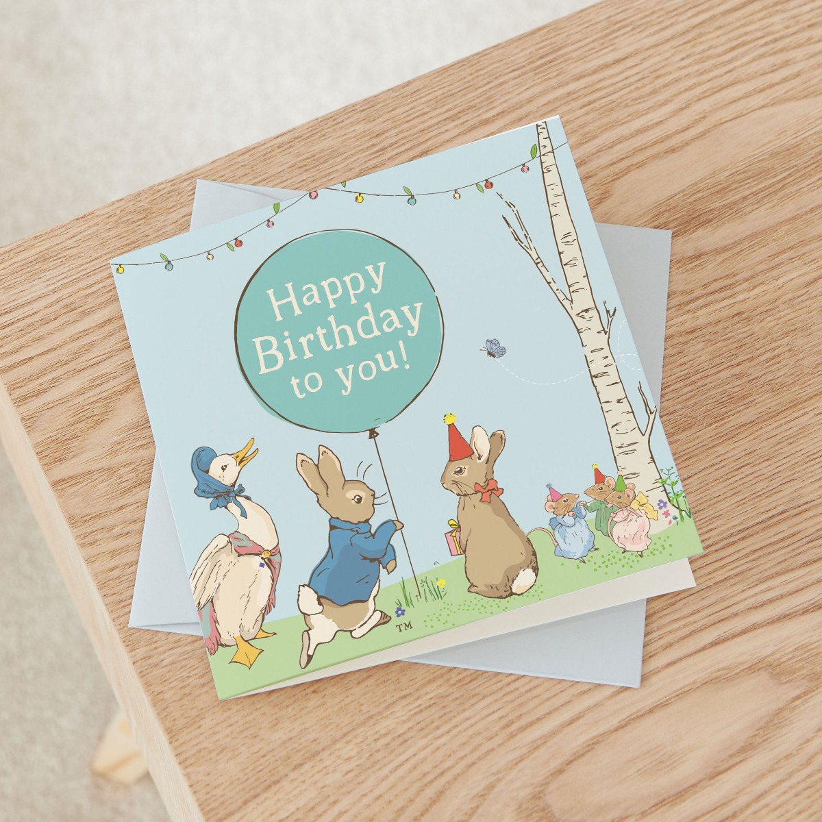 Personalised Peter Rabbit Birthday Card