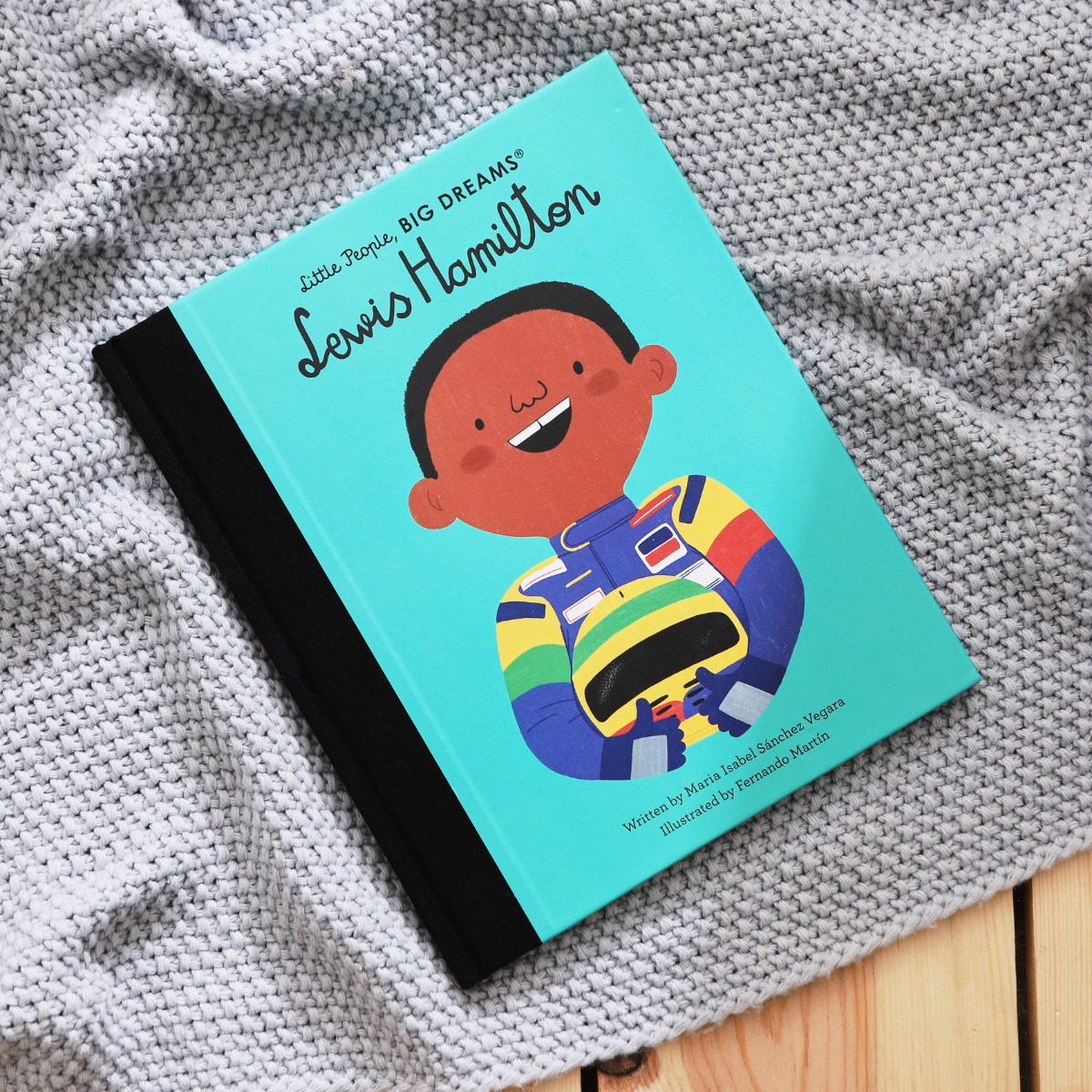 Personalised Little People Big Dreams Lewis Hamilton Book