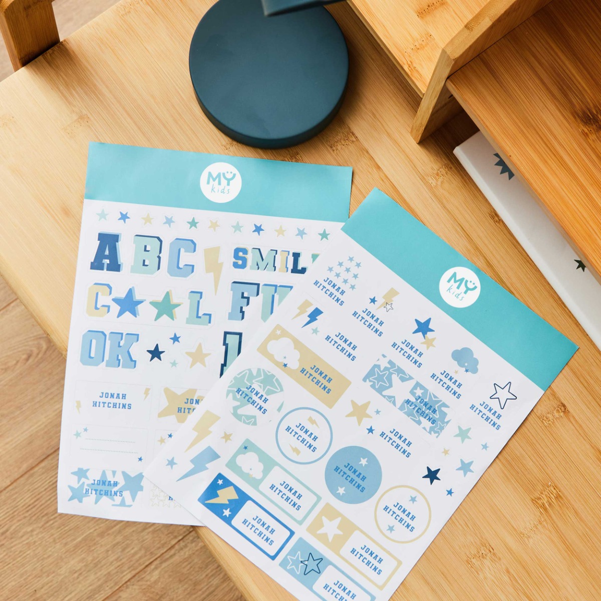 Personalised Varsity Sticker Sheets