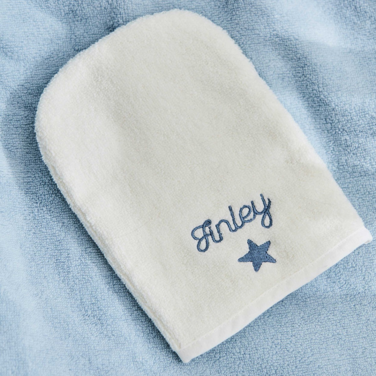 Personalised Star Bath Mitt