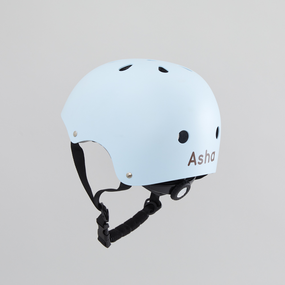 Personalised Banwood Classic Bicycle Helmet in Sky