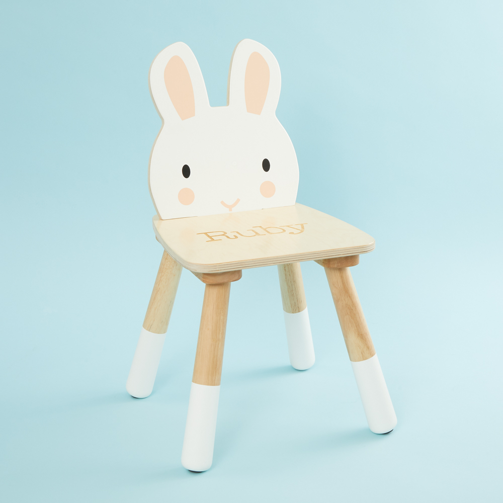 Personalised Tenderleaf Rabbit Design Children s Chair