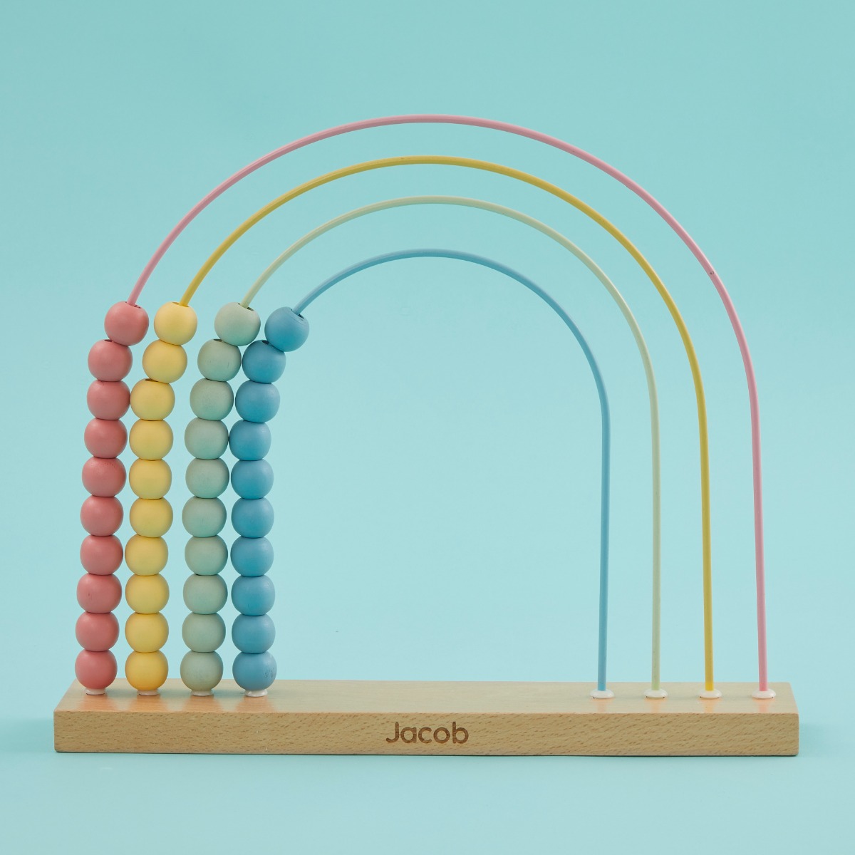 Personalised Wooden Abacus Toy