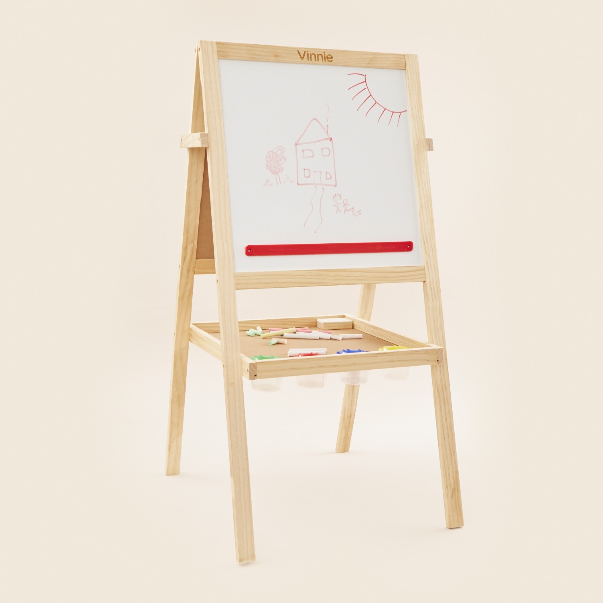 Personalised BigJigs Children’s Wooden Art Easel