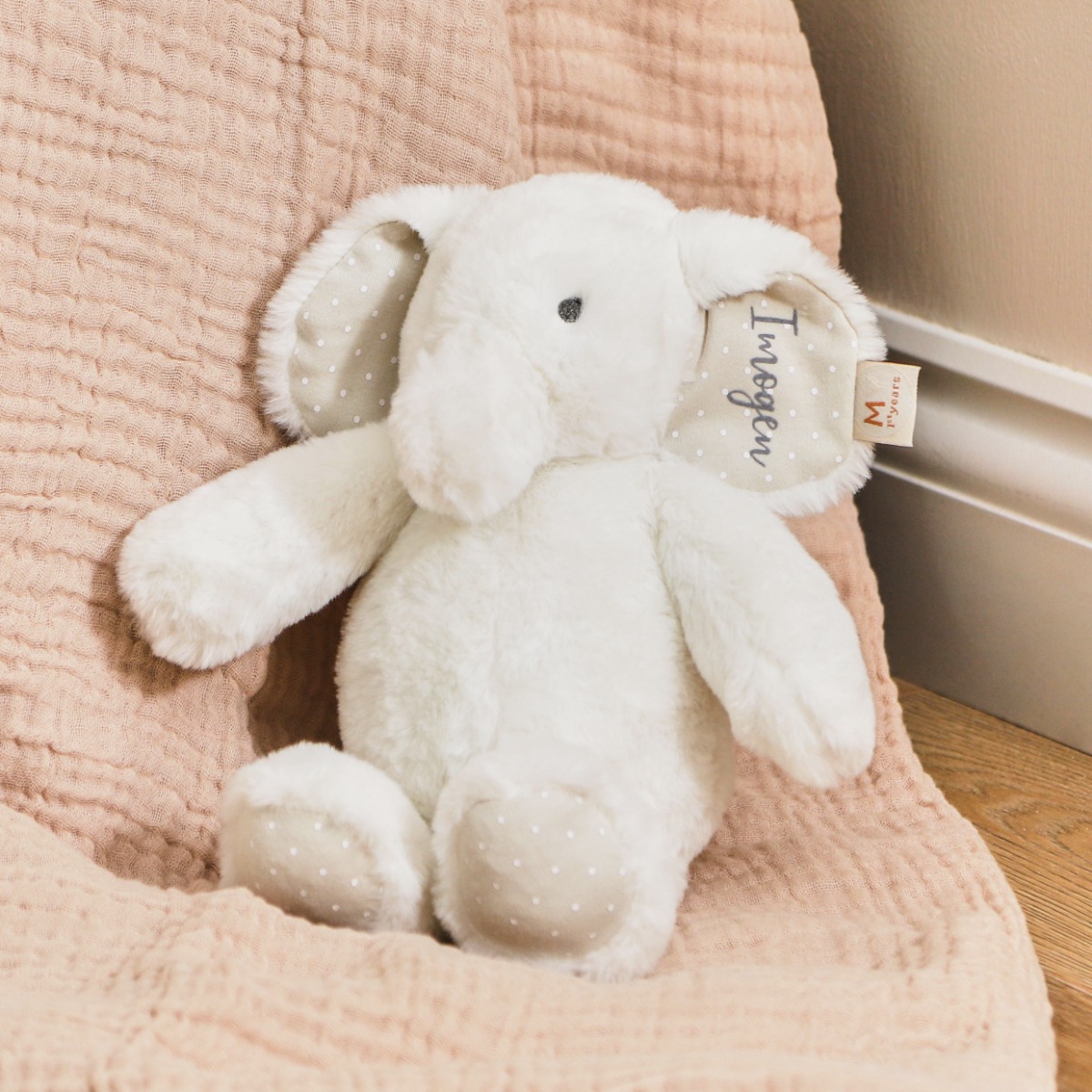 Personalised Elephant Soft Toy