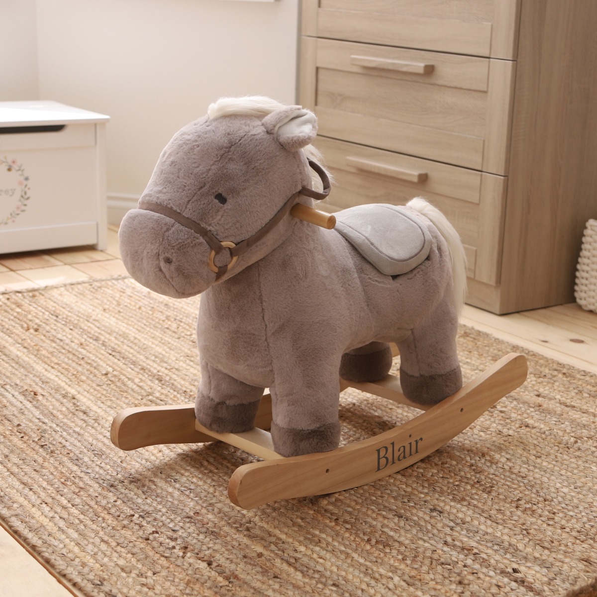 Personalised Traditional Children s Rocking Horse