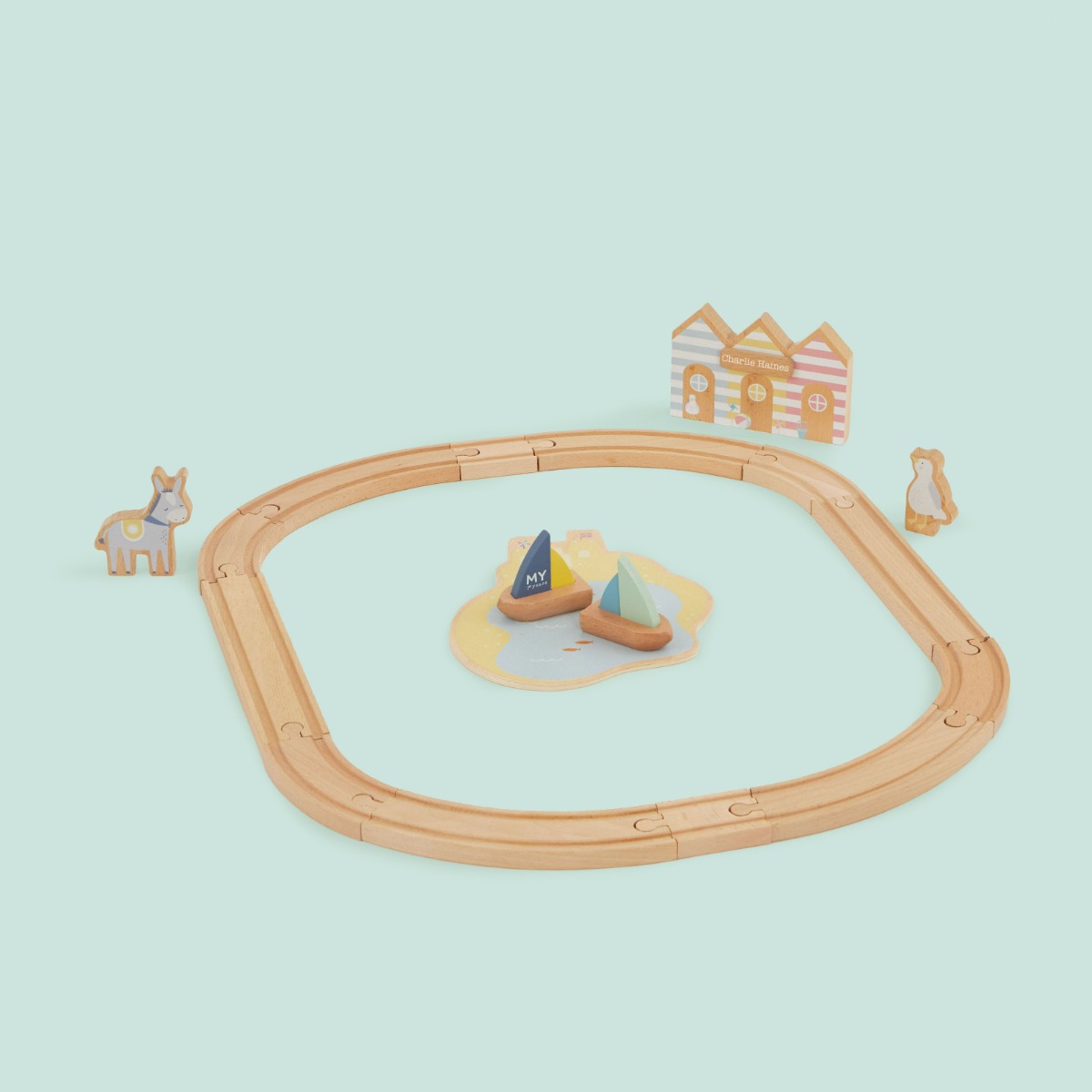 Wooden Train Set Expansion Pack