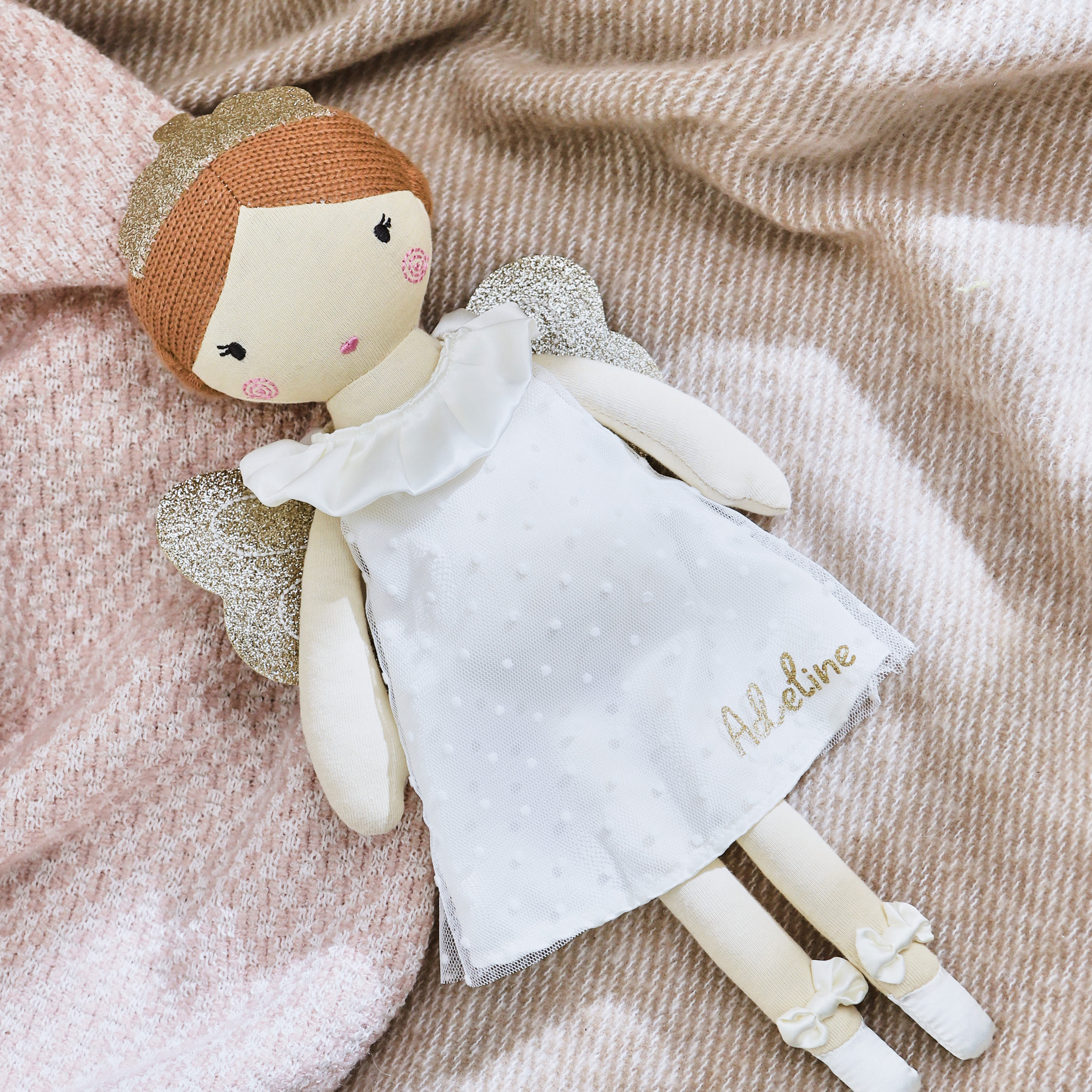 Personalised Fairy Doll Fair Hair