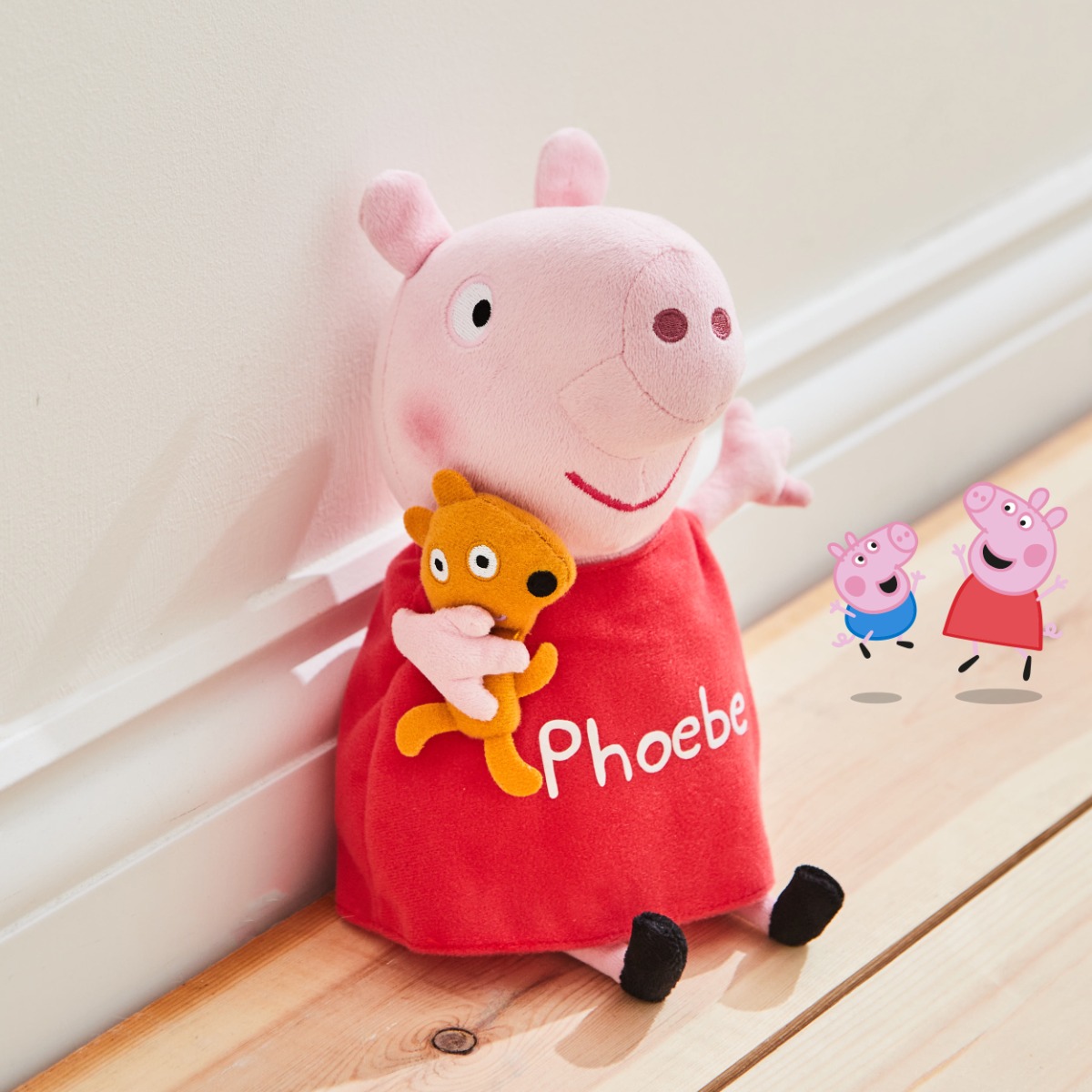 Personalised Ty Toys Peppa Pig Soft Toy