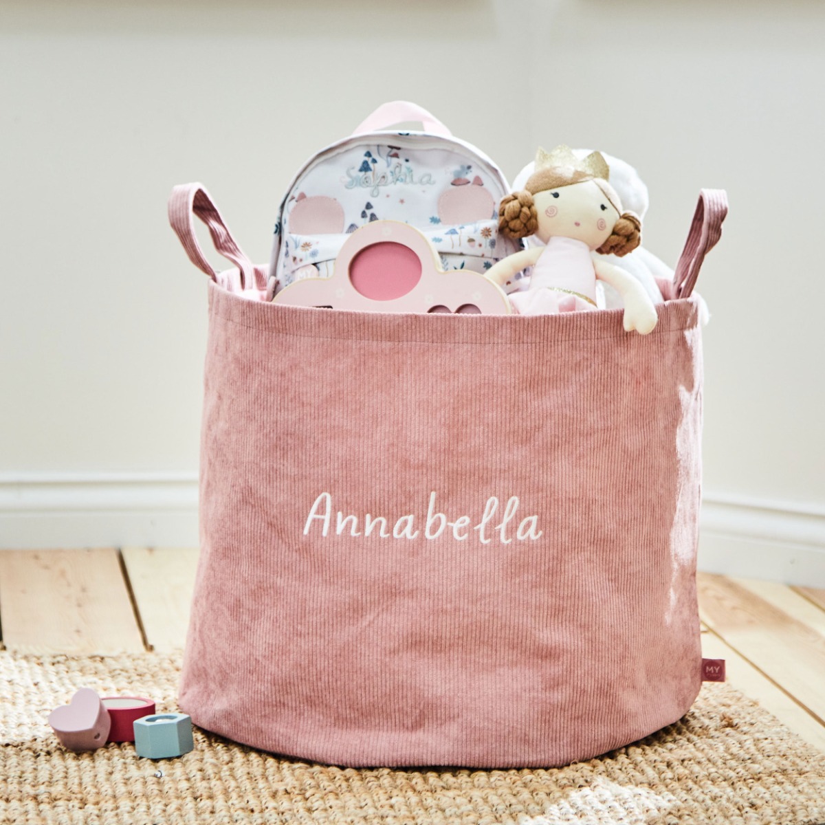 Personalised Large Cord Storage Bag