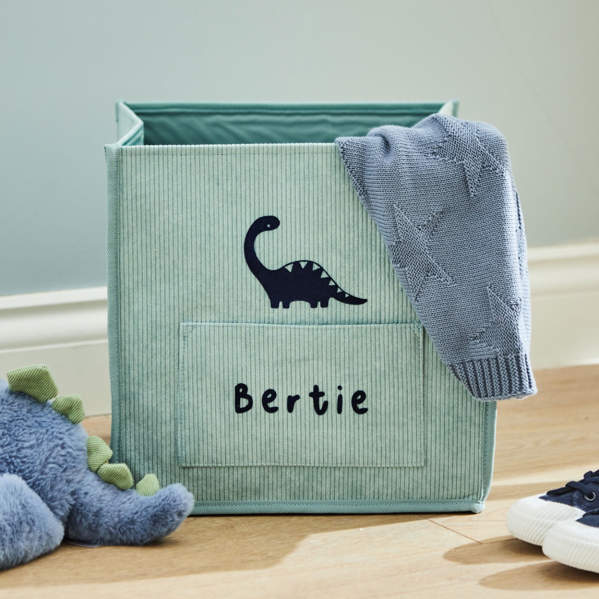 Personalised Dinosaur Sage Storage Cube