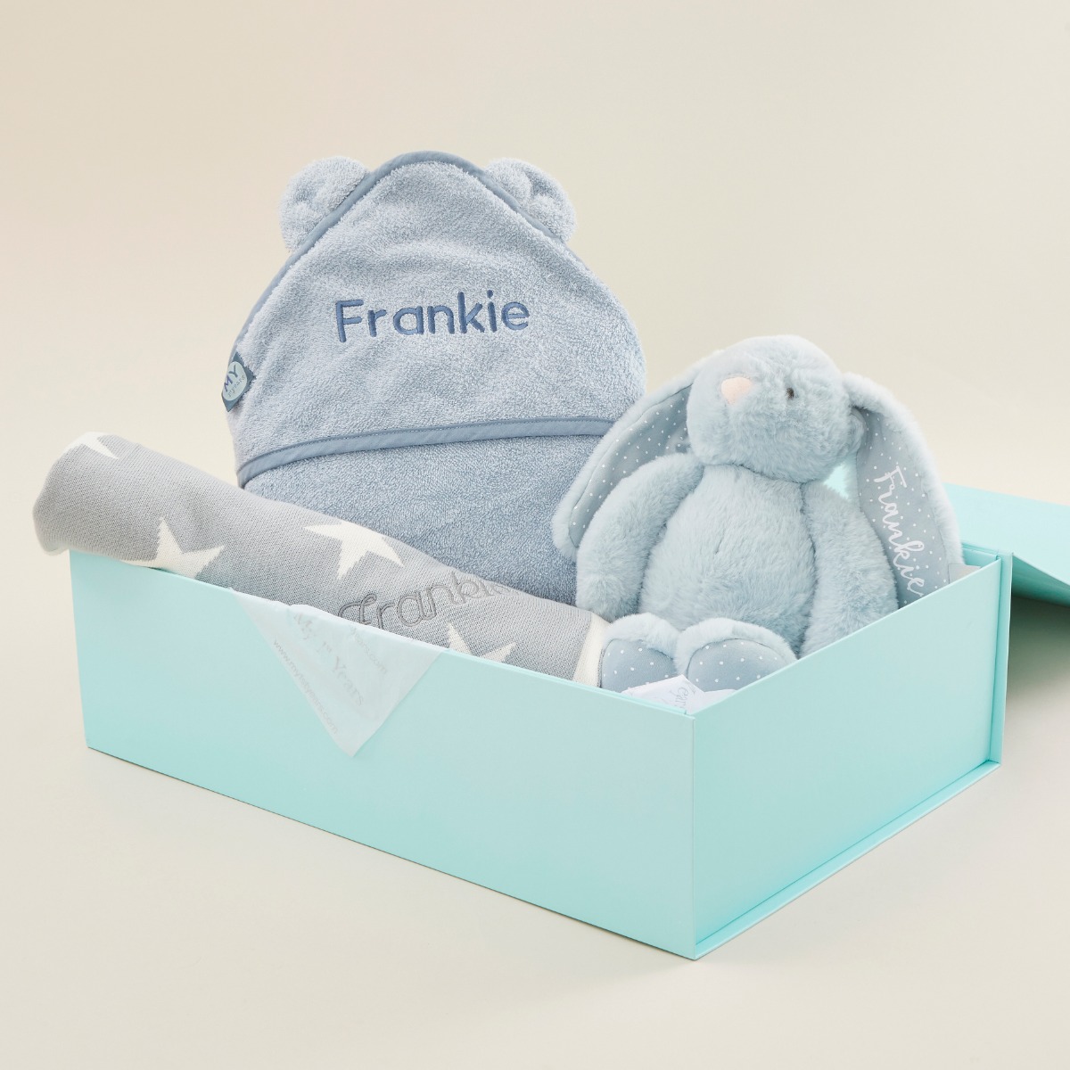 Personalised New Baby Essentials Gift Set -