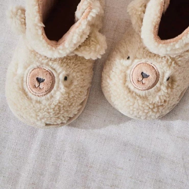 Personalised Brown Bear Borg Booties