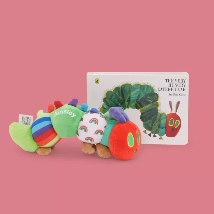 Personalised The Very Hungry Caterpillar Read and Play Set