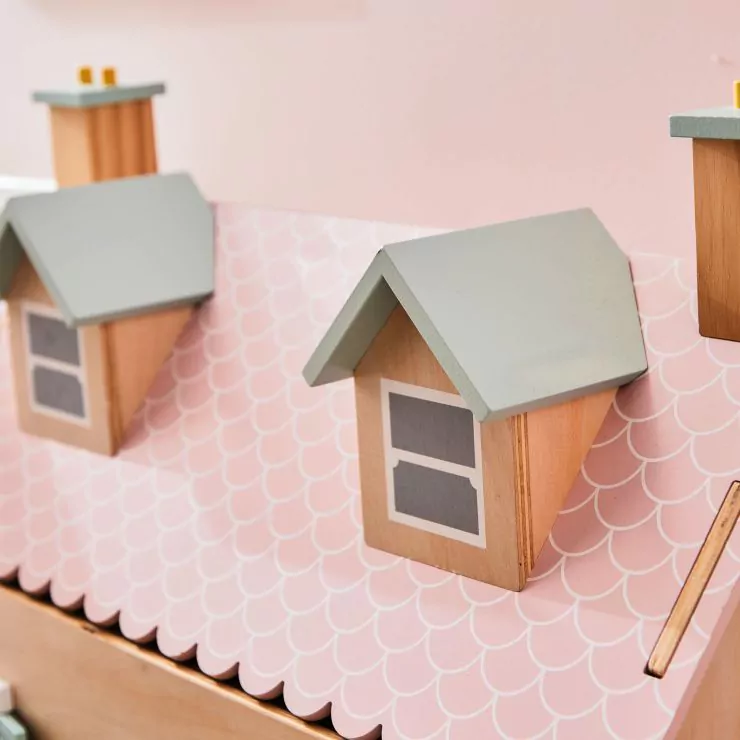 Personalised Colourful Wooden Doll’s House